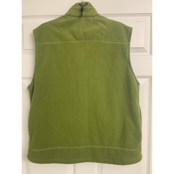 Duluth Trading Co. Fleece Green Winter Vest Size L Casual - Picture 3 of 7